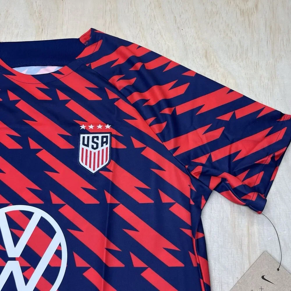 NEW XL USWNT USA Soccer Nike 2023 Academy Pro Pre-Match Jersey MENS Sizing